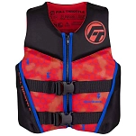 Full throttle 116-14250010000222 детский спасательный жилет Rapid Dry Flex Back Red 24-39 kg