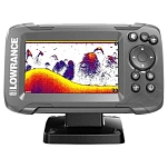 Lowrance R-6921773-000-14015-001 С преобразователем Hook2-4x GPS Bullet Skimmer CE ROW отремонтированы Grey
