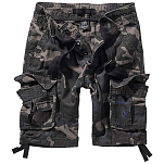 Brandit 2017-4-M Шорты карго Pure Vintage Зеленый Dark Camo M