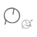 Купить Кольцо стопорное 1.0мм CIM 3117-0001 7ft.ru в интернет магазине Семь Футов