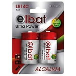 Elbat EB0322 LR14C Щелочная батарея 2 единицы Multicolor