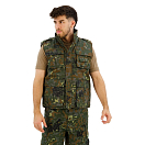 Купить Brandit 4014-14-L Жилет Ranger Зеленый  Flecktarn L 7ft.ru в интернет магазине Семь Футов