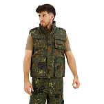 Brandit 4014-14-L Жилет Ranger Зеленый  Flecktarn L