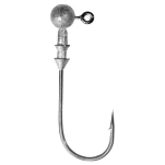 Nomura NM90025030 Round Джиг-голова Серебристый Grey 25 g 