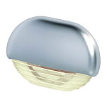 Светодиодная лампа Hella Marine 8560 Easy Fit 2JA 998 560-441 12/24В 0,5Вт 45x31,5мм кабель 100мм IP67 из сатинированного-хромированного пластика с белым теплым светом