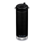 Klean kanteen 1008319 TKWide 16oz Термобаллон с закручивающейся крышкой Черный Black