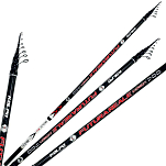 Kolpo 0164000-60 Futura XXX Carbon Tele Болонский Стержень Black / White 6.00 m