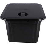 Plastimo 64816 Коробка с регистрационной крышкой Black 45.9 x 51.4 cm