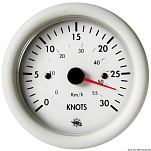 Guardian speedometer 0-30 knots white 12 V, 27.522.01