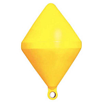 Plastimo 31929 Биконический маркировочный буй Yellow 40 cm