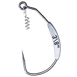 OMTD OH2400W-5/0-38 Big Swimbait Weighted Крюк Серый  Silver 5/0 