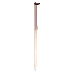 Seanox 523200 Alu Pro Surf Rod Rest 200 cm Белая  Grey 200 cm 