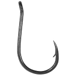 Korum K0310065 Allrounder Barbed Крючки С Одним Глазком Черный Black Nickel 6 