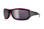 Спортивные очки LiP Tide / Gloss Black - Pink Rubber / PC / Vivide Silver Copper Smoke, 3263
