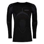 MASSI 41423 Базовый слой с длинным рукавом Thermetic Evolution Carbon Черный Black M
