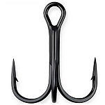 Mustad TR78NP-BN-4/0-B05 Ultrapoint Round Bend Колючий Тройной Крючок Черный Black Nickel 4/0 