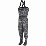 Kinetic h231-808-4445c-unit Дышащие вейдерсы Camorush Grey Camo 50x40x30 EU 44-45
