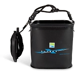 Preston innovations P0130153 ведро Supera X Drop  Black 16x16 cm