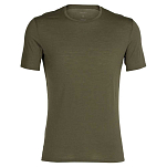 Icebreaker 103033069XL Базовый слой с коротким рукавом Anatomica Merino Зеленый Loden XL