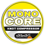 Asari LAMC80 Mono Core 10 M Линия Черный  Black 80 Lbs 