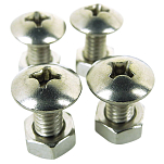 Seachoice 50-59923 винт с гайкой 4 Единицы Золотистый Silver 20-1/4´´ 