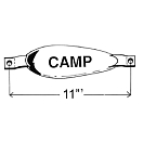 Купить Camp zinc 70-W6 Ленточные аноды Серебристый 7ft.ru в интернет магазине Семь Футов