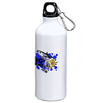 Kruskis MD4049S101K041 Big Game 800ml Алюминиевая бутылка Бесцветный White
