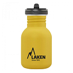 Laken BSF35AM Нержавеющая сталь Basic Flow бутылка 350ml Золотистый Yellow