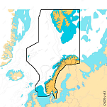 C-map M-EN-T-300-D-MS Norwegian Sea North Sea&Skagerrak Discover Визитная Карточка  Multicolour