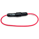 Rig rite 750-110 Встроенный держатель предохранителя Красный Black 10A 