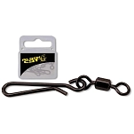Black cat 6116005-unit Вертлюжок с застежкой Uni Black Dull 7x3x2
