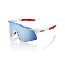 Купить Спортивные очки 100% Speedcraft / TotalEnergies Team Matte White/ / Metallic Blue HiPER NL Mirror Lens, 60007-00021 7ft.ru в интернет магазине Семь Футов