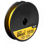 SPRO 005301-00116-00000-00 Got Braid! Плетеная леска 150 м Желтый Yellow 0.160 mm 