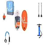 Zray pb-zx0e Надувной комплект для падлбординга X-Rider X0 9´ White / Orange / Grey 38x27x91 275 cm