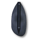Купить Nuova rade 2495 Пластиковое лезвие 30 mm Черный Black 7ft.ru в интернет магазине Семь Футов