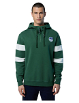 North sails 691280-0400-M Толстовка с капюшоном Logo Зеленый Green M