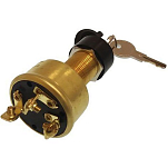 Goldenship GS11151 Выключатель стартера зажигания с 3 Терминалы Золотистый Bronze