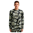 Купить Burton 102571be3urg-l Базовый слой с длинным рукавом Midweight Crew Graffiti Camo 30x25x2 7ft.ru в интернет магазине Семь Футов
