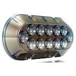 Ocean led 812-001500352 Amphibian A12 Pro Series Свет Серебристый Blue / White