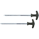 Купить Mikado AMC-038-30 L 30 cm Палаточные колышки Серебристый Black 7ft.ru в интернет магазине Семь Футов