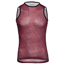 Купить Bioracer CO_BR11563-BMB-S2-XXL Безрукавная базовая футболка Розовый Bit Map Bordeaux 2XL 7ft.ru в интернет магазине Семь Футов