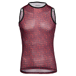 Bioracer CO_BR11563-BMB-S2-XXL Безрукавная базовая футболка Розовый Bit Map Bordeaux 2XL