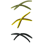 Geko by seaspin 6016 Big Bruko Мягкая приманка 127 mm Многоцветный Laminate Smoke Shad