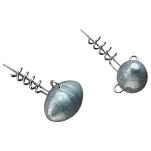 Daiwa 15417110 Джиг-головка Prorex Screw-In Ronde  Grey 10 g