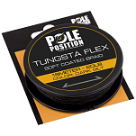 Strategy 005800-00810-00000-00 Tungstaflex Стальная Линия 18 м Черный Dark Silt 20 Lbs 
