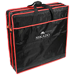 Mikado UWJ-MBS2-BR Квадратная сумка Keepnet 2 Отсек Черный Black / Red