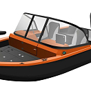 Моторная лодка, ТРИЕРА 460 FISH c Marine Rocket MR60FFEL-T KITTR13