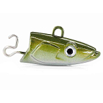 Fiiish BE1470 Black Eel Offshore Джиг-голова 2 единицы измерения Золотистый Khaki 15 g 
