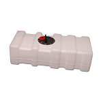 Жёсткий водяной бак Can-SB 01.2060 53л 800х350х230мм шланг Ø17/19мм для пресной воды из полиэтилена белый