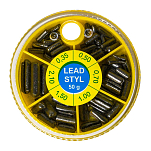 Energoteam 54136205 Mini Styl Ассортимент свинца Золотистый Grey 0.35-0.5-0.7-1-1.5-2.1 g